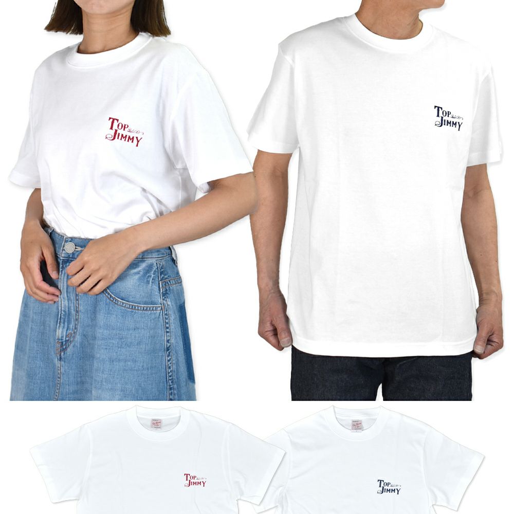 トップジミー (TOP JIMMY) TOP JIMMY LOGO SHORT SLEEVE T-SHIRT 半袖ロゴTシャツ ショップオリジナル SST1