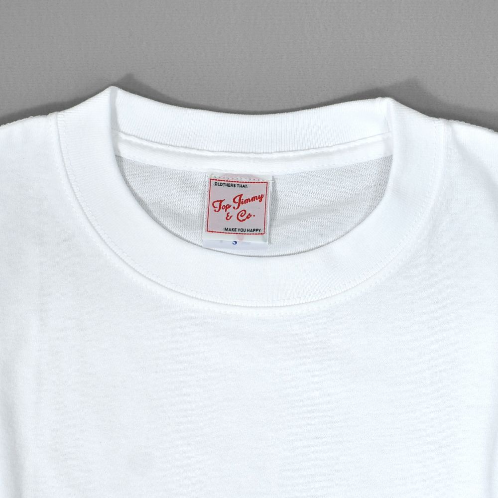 トップジミー (TOP JIMMY) TOP JIMMY LOGO SHORT SLEEVE T-SHIRT 半袖ロゴTシャツ ショップオリジナル SST1
