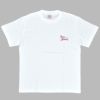 トップジミー (TOP JIMMY) TOP JIMMY LOGO SHORT SLEEVE T-SHIRT 半袖ロゴTシャツ ショップオリジナル SST1 WHITE/RED
