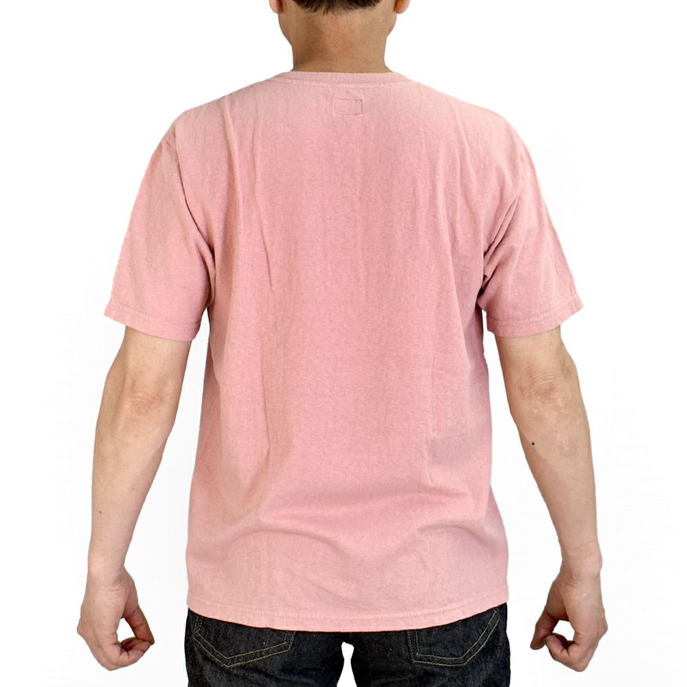 ダリーズ (DALEE'S&Co) Spinner [1920s HENLEY NECK] 半袖ヘンリーネックTシャツ FAINT.RED