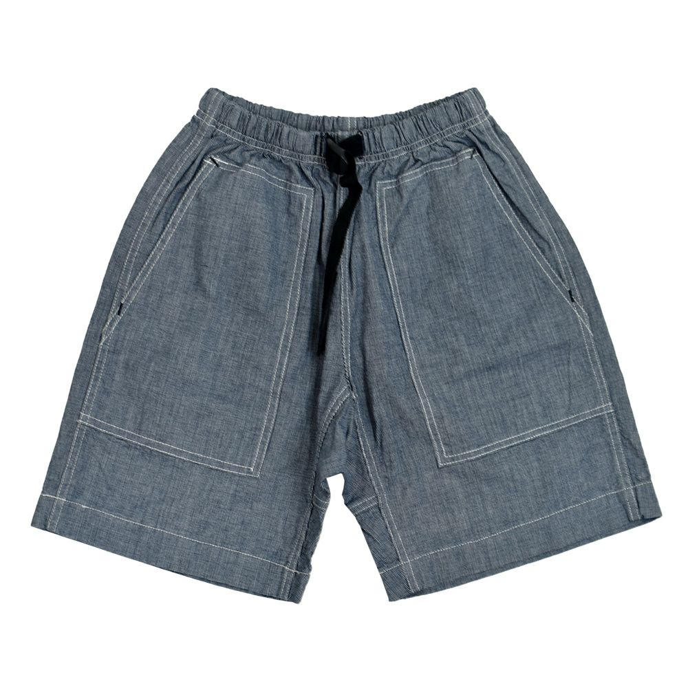 フリーホイーラーズ (FREEWHEELERS) -MILITARY UTILITY SHORTS- 1960s CIVILIAN MILITARY STYLE SHORTS ショーツ ショートパンツ 1622028 INDIGO PIN CHECK