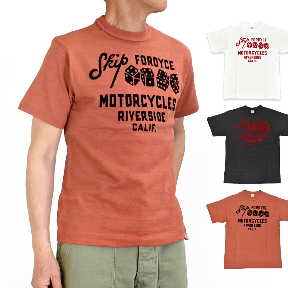 ウエアハウス (WAREHOUSE) Lot 4601 SKIP 半袖プリントTシャツ 4601