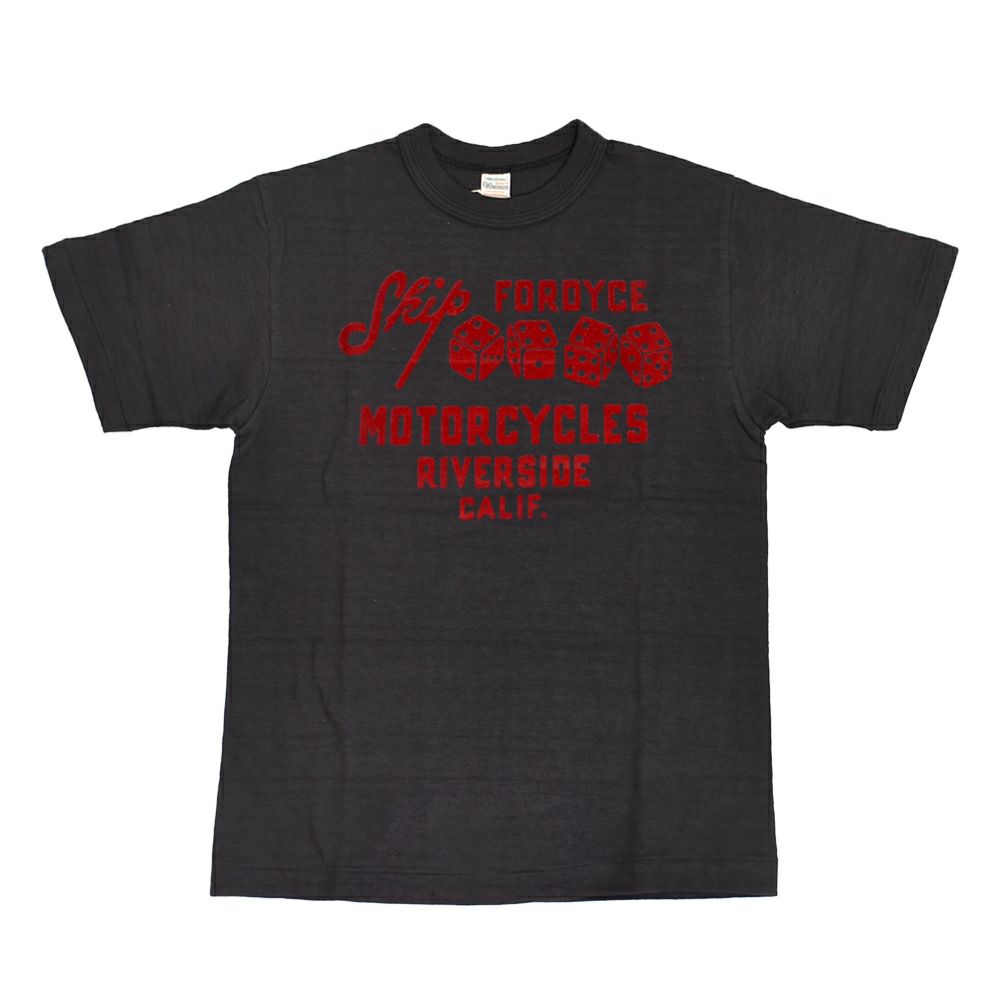 ウエアハウス (WAREHOUSE) Lot 4601 SKIP 半袖プリントTシャツ 4601 スミクロ