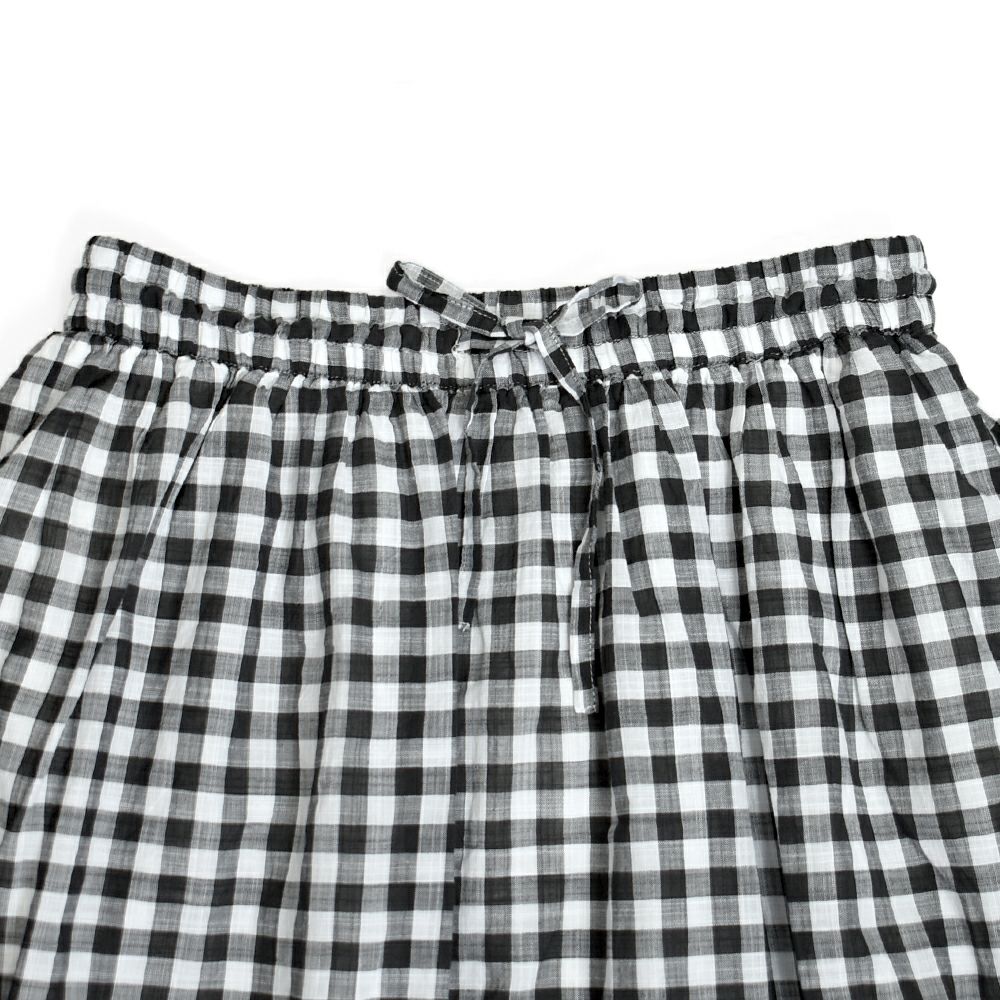 ブリスバンチ (Bliss bunch) ギャザースカート ギンガムチェック W754-340