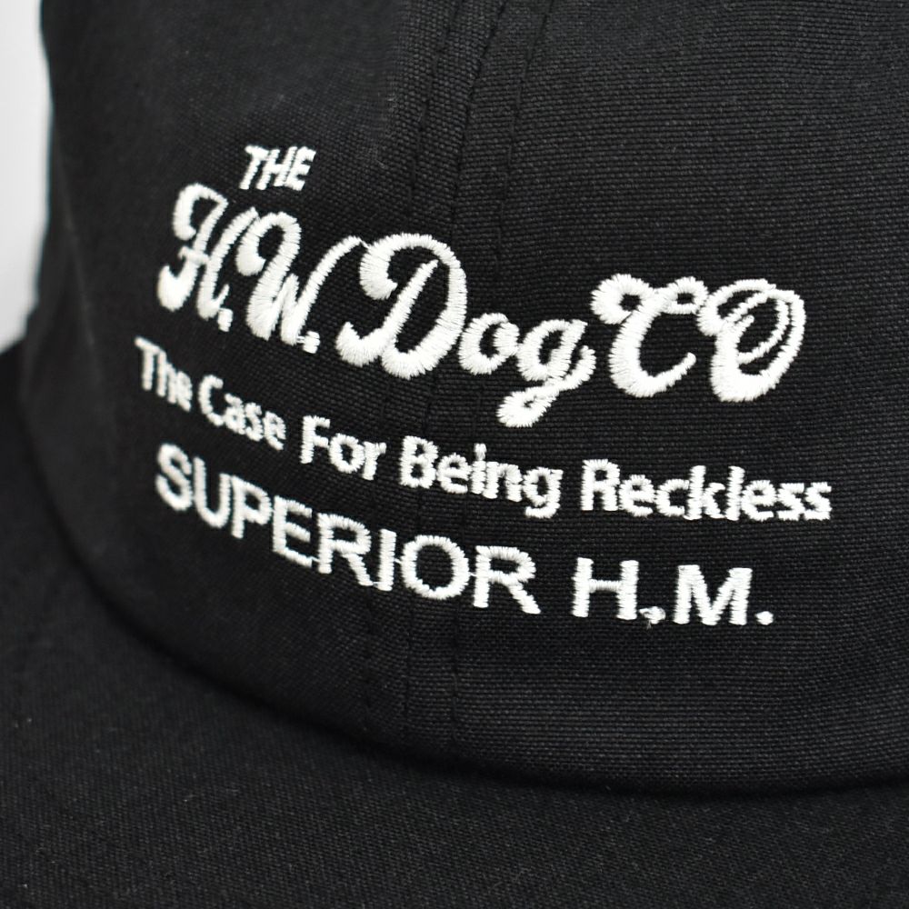 ザ エイチ ダブリュー ドッグ アンド カンパニー(THE H.W.DOG＆CO.) BALL CAP ベースボールキャップ 帽子 刺繍 D-01022