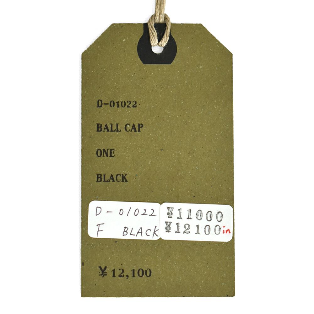 ザ エイチ ダブリュー ドッグ アンド カンパニー(THE H.W.DOG＆CO.) BALL CAP ベースボールキャップ 帽子 刺繍 D-01022