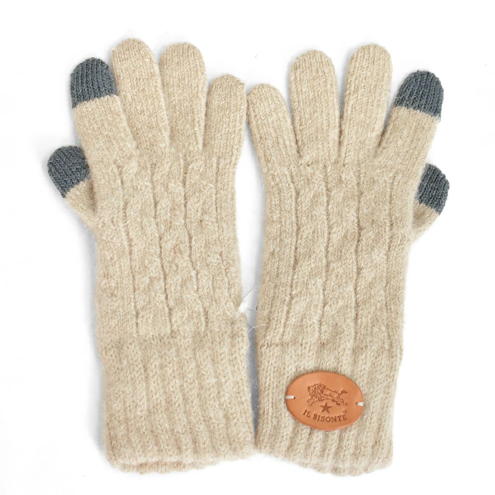 イルビゾンテ (IL BISONTE) ニットグローブ 手袋 ニットグローブ スマホ対応 54242-3-09582 54242309582
