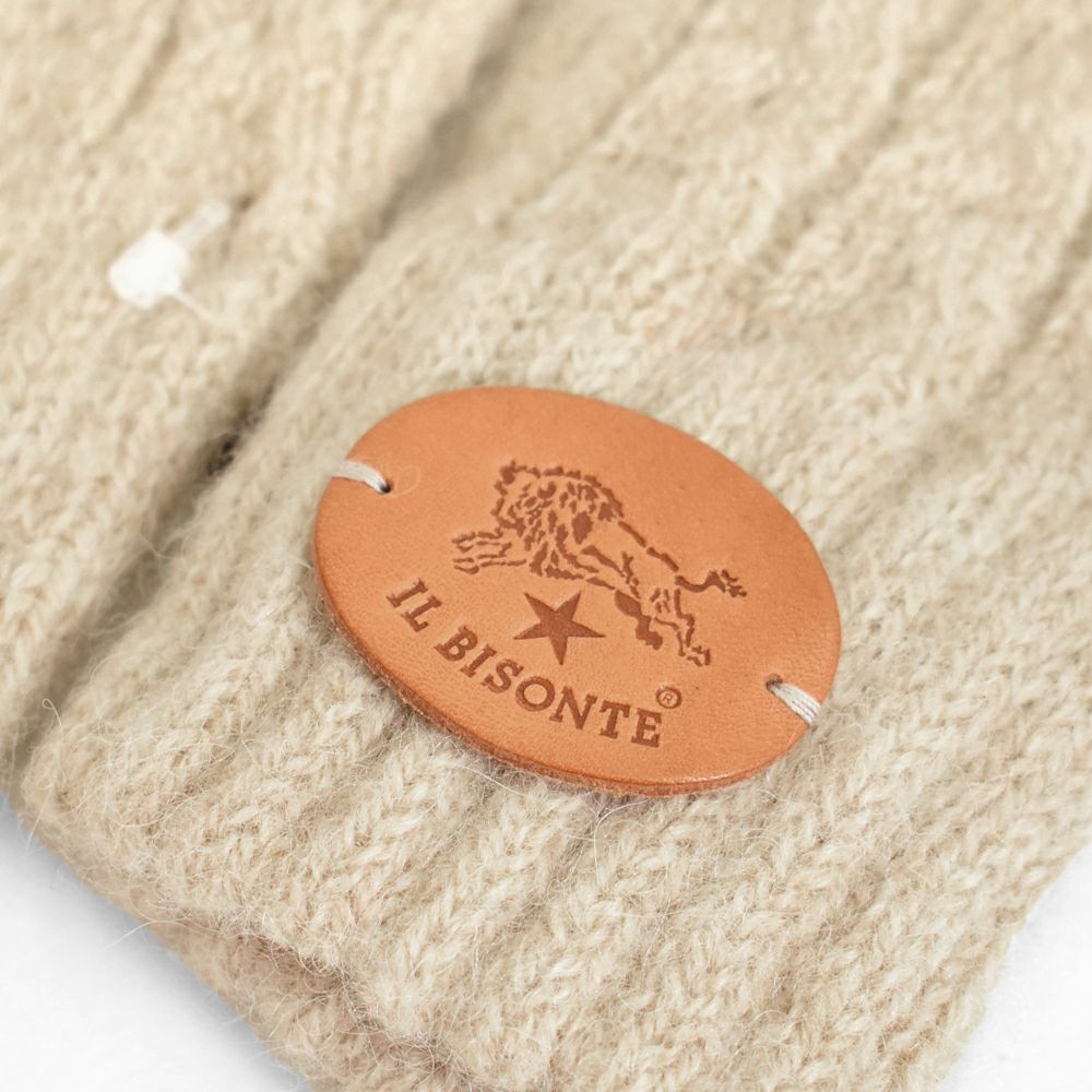 イルビゾンテ (IL BISONTE) ニットグローブ 手袋 ニットグローブ スマホ対応 54242-3-09582 54242309582