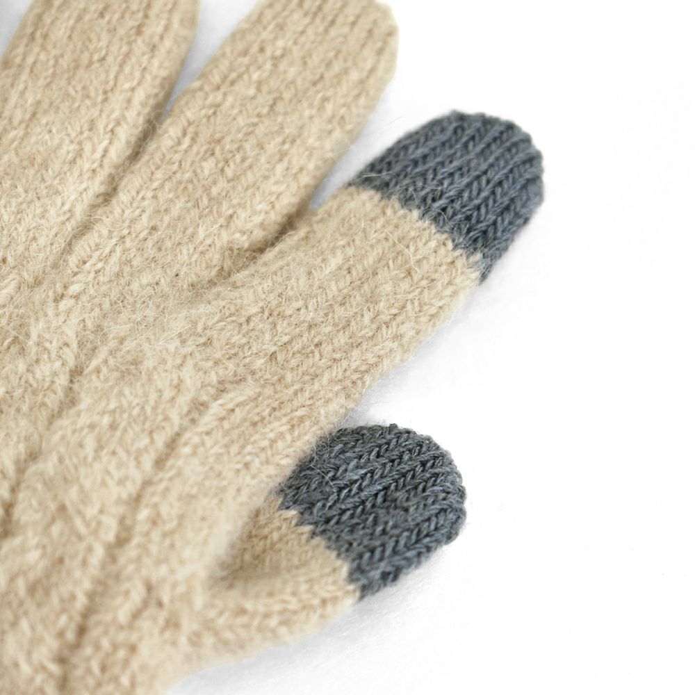 イルビゾンテ (IL BISONTE) ニットグローブ 手袋 ニットグローブ スマホ対応 54242-3-09582 54242309582