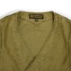 フリーホイーラーズ (FREEWHEELERS) -SPEED ENGINEER- SLEEVELESS COAT Vintage Style Sulfide Dyed Military Moleskin KHAKI コットンベスト エンジニアリングベスト 2521008