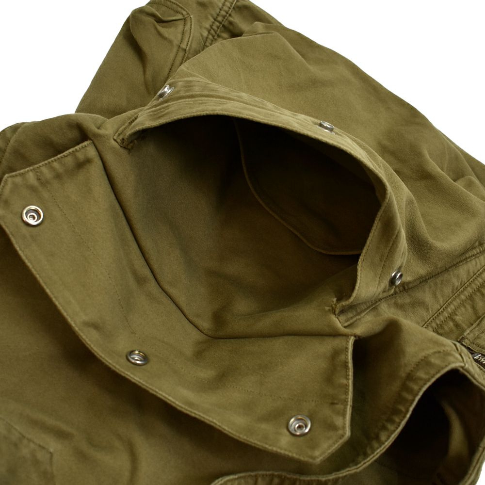 フリーホイーラーズ (FREEWHEELERS) -SPEED ENGINEER- SLEEVELESS COAT Vintage Style Sulfide Dyed Military Moleskin KHAKI コットンベスト エンジニアリングベスト 2521008