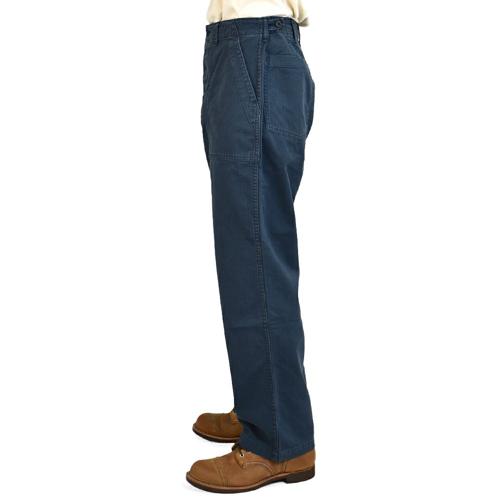 オアスロウ (orSlow) HERRINGBONE TWILL SUMMER FATIGUE PANTS（UNISEX） コットンパンツ 01-5103