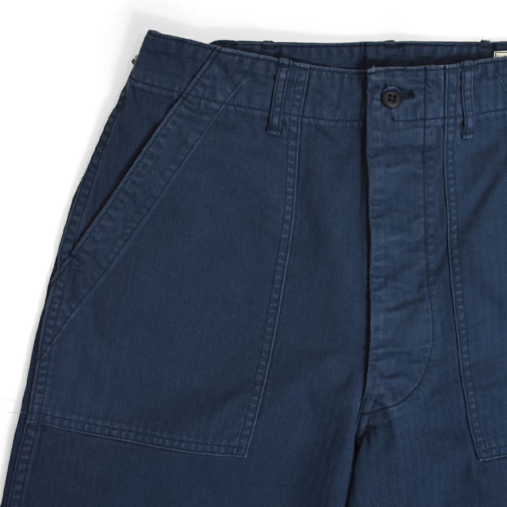 オアスロウ (orSlow) HERRINGBONE TWILL SUMMER FATIGUE PANTS（UNISEX） コットンパンツ 01-5103