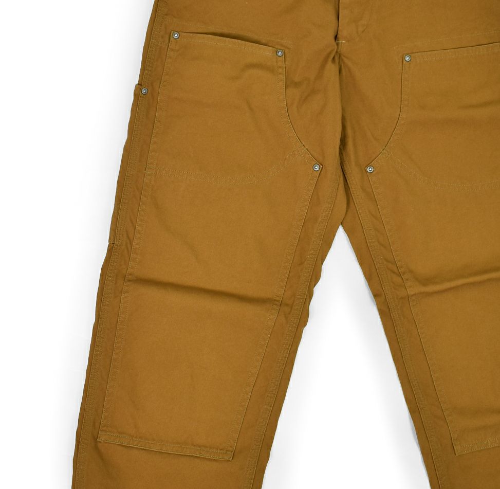 フリーホイーラーズ (FREEWHEELERS) -BAKERSFIELD- TROUSERS 1960s~ STYLE WORK CLOTHING Vintage Style Selvedge Duck YELLOW BROWN ワークパンツ トラウザーズパンツ コットンダック ビンテージスタイル 2522009