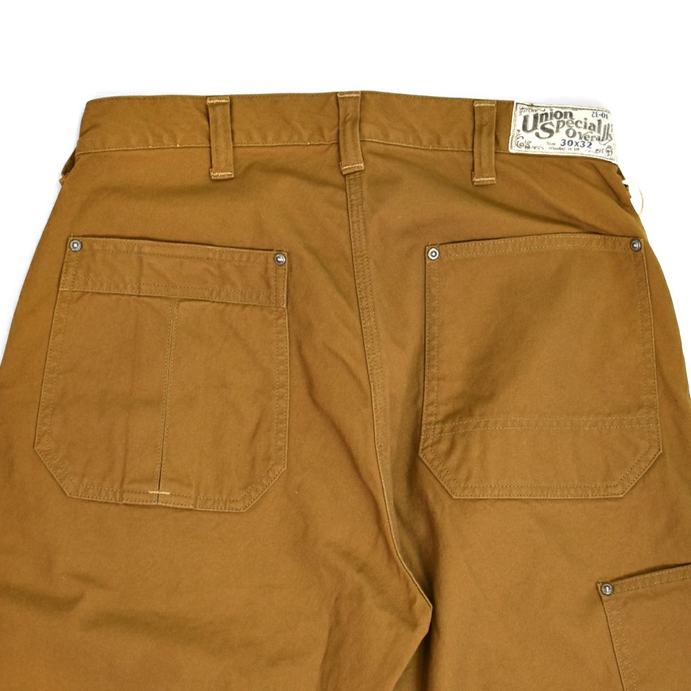 フリーホイーラーズ (FREEWHEELERS) -BAKERSFIELD- TROUSERS 1960s~ STYLE WORK CLOTHING Vintage Style Selvedge Duck YELLOW BROWN ワークパンツ トラウザーズパンツ コットンダック ビンテージスタイル 2522009