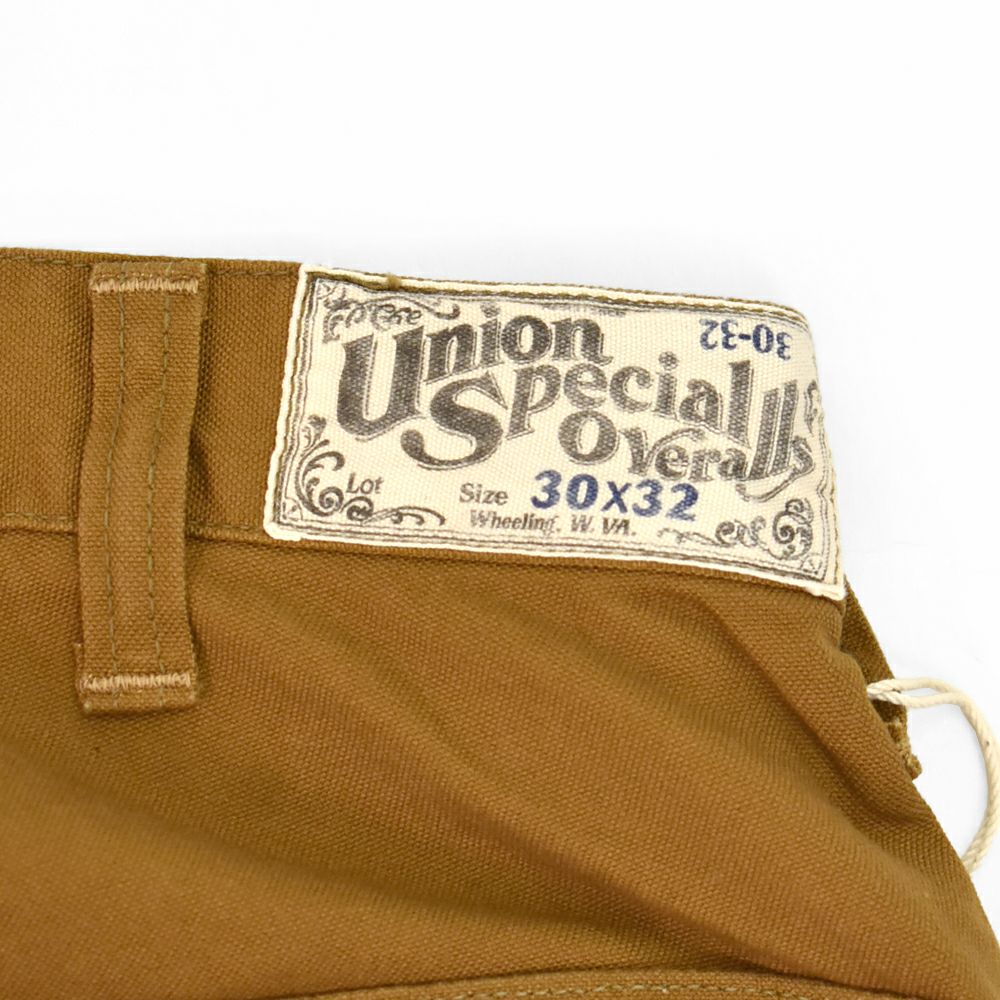フリーホイーラーズ (FREEWHEELERS) -BAKERSFIELD- TROUSERS 1960s~ STYLE WORK CLOTHING Vintage Style Selvedge Duck YELLOW BROWN ワークパンツ トラウザーズパンツ コットンダック ビンテージスタイル 2522009