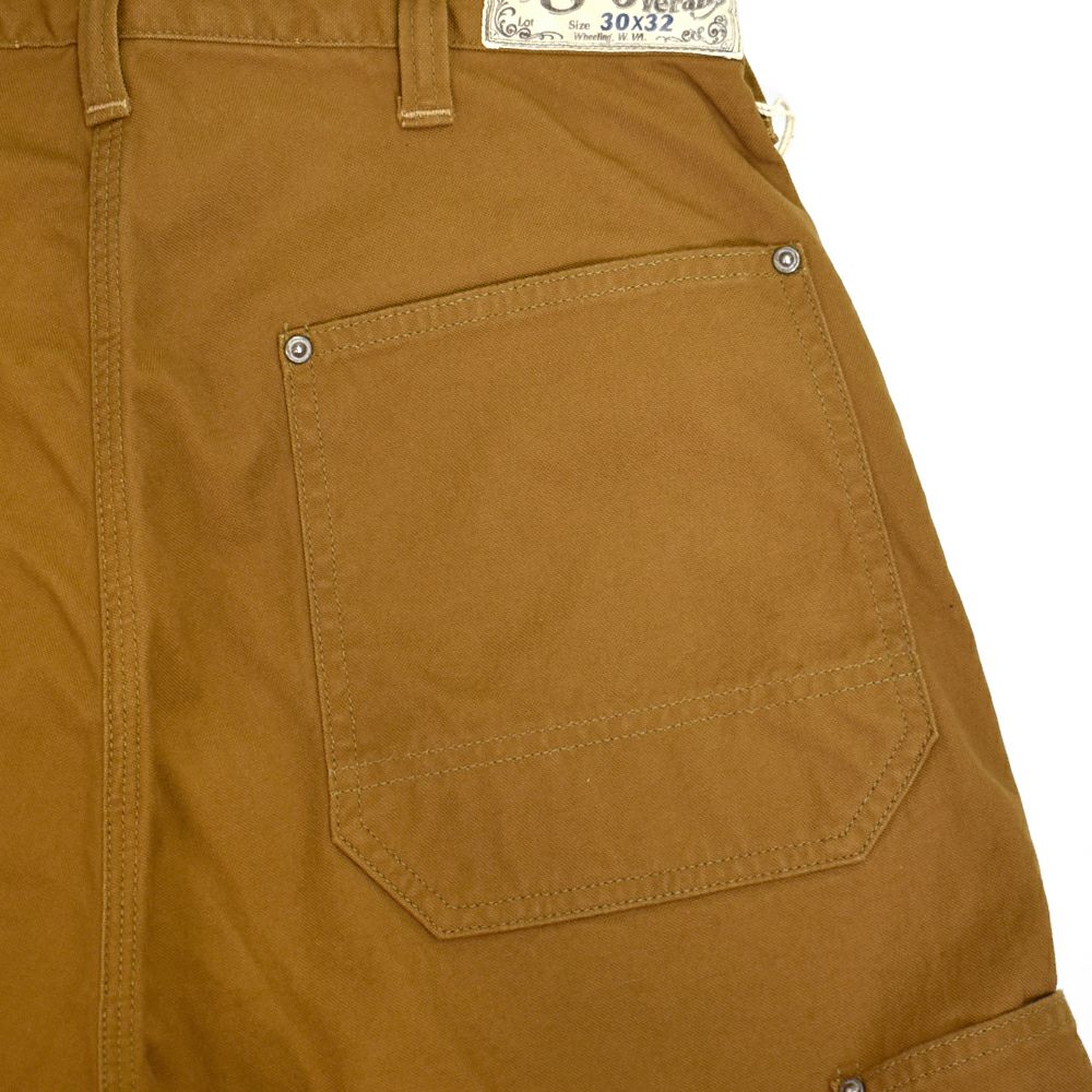 フリーホイーラーズ (FREEWHEELERS) -BAKERSFIELD- TROUSERS 1960s~ STYLE WORK CLOTHING Vintage Style Selvedge Duck YELLOW BROWN ワークパンツ トラウザーズパンツ コットンダック ビンテージスタイル 2522009