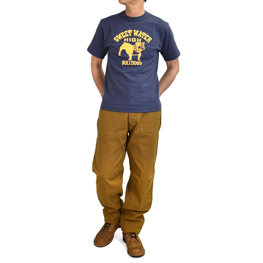 フリーホイーラーズ (FREEWHEELERS) -BAKERSFIELD- TROUSERS 1960s~ STYLE WORK CLOTHING Vintage Style Selvedge Duck YELLOW BROWN ワークパンツ トラウザーズパンツ コットンダック ビンテージスタイル 2522009