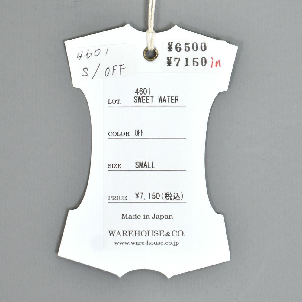 ウエアハウス (WAREHOUSE) Lot 4601 SWEET WATER 半袖プリントTシャツ 4601