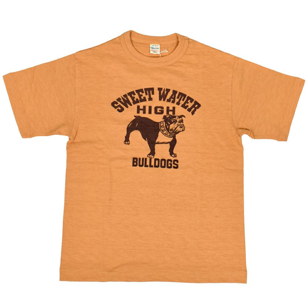 ウエアハウス (WAREHOUSE) Lot 4601 SWEET WATER 半袖プリントTシャツ 4601 オレンジ