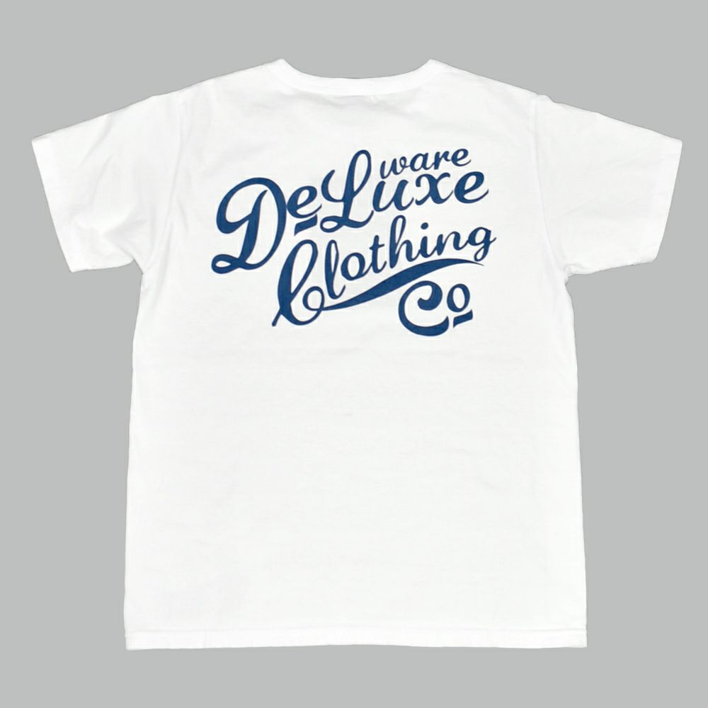 デラックスウエア (DELUXEWARE) DELUXEWARE 半袖プリントTシャツ BRGM-00B13 WHITE