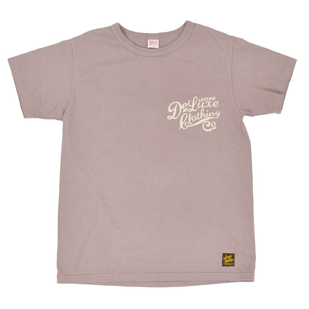 デラックスウエア (DELUXEWARE) DELUXEWARE 半袖プリントTシャツ BRGM-00B13 SCR.PUR