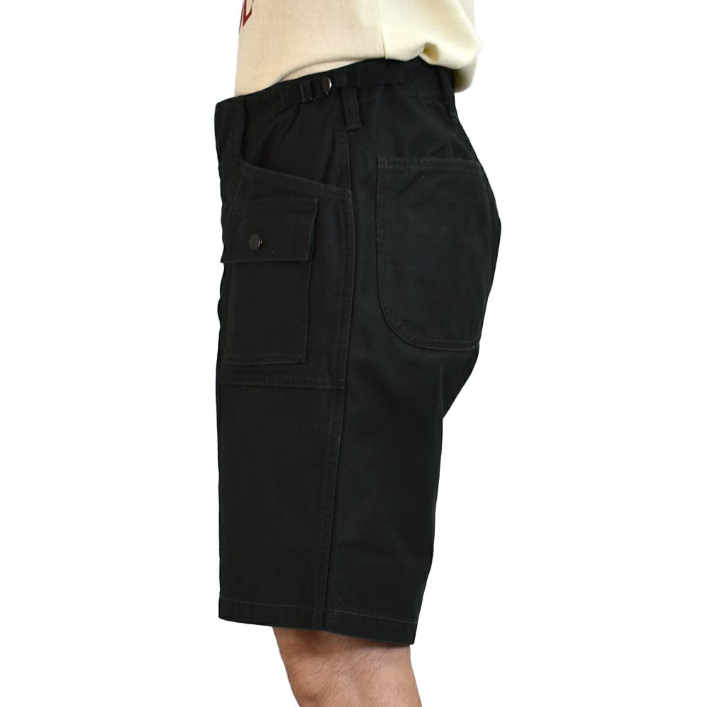 フリーホイーラーズ (FREEWHEELERS) -GRUNTS- CUT-LENGTH TROUSERS 1960s~ 70s STYLE WORK CLOTHING Vintage Style Back Satin OLIVE / BLACK ショーツ ショートパンツ 2522013