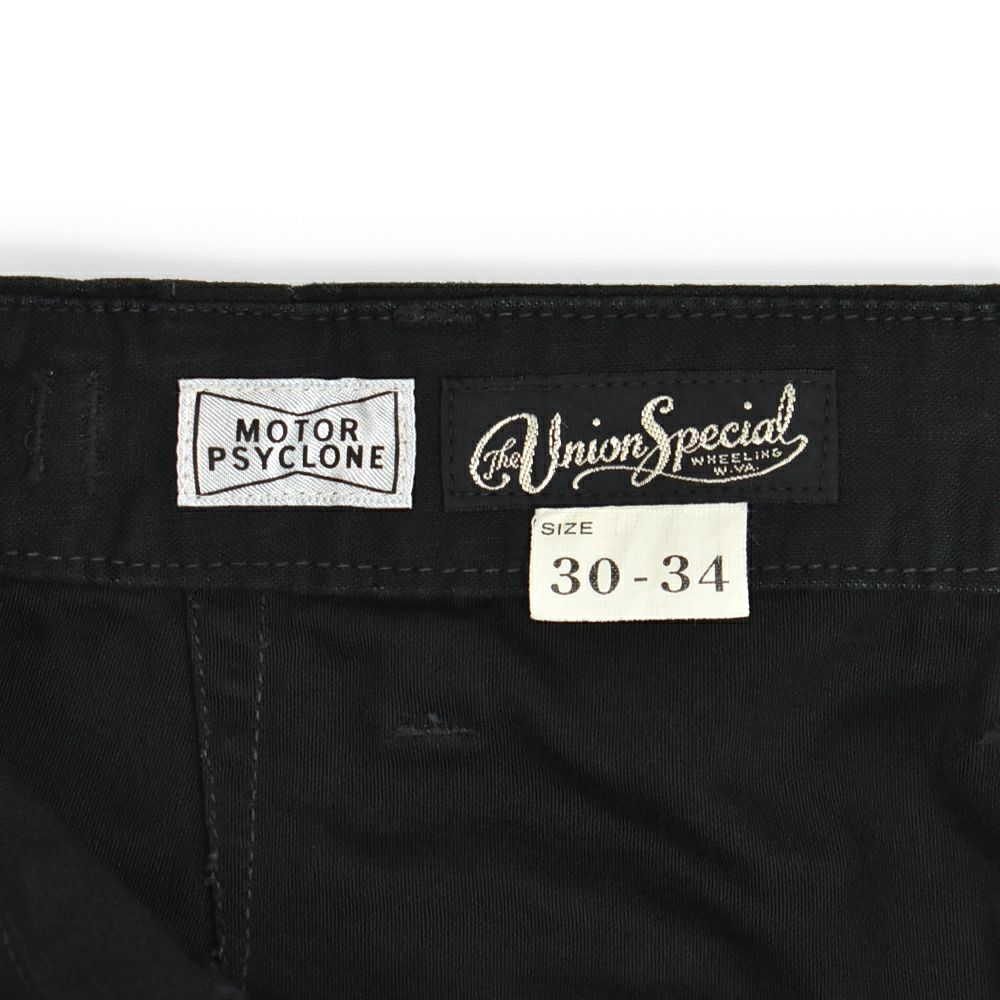 フリーホイーラーズ (FREEWHEELERS) -GRUNTS- CUT-LENGTH TROUSERS 1960s~ 70s STYLE WORK CLOTHING Vintage Style Back Satin OLIVE / BLACK ショーツ ショートパンツ 2522013