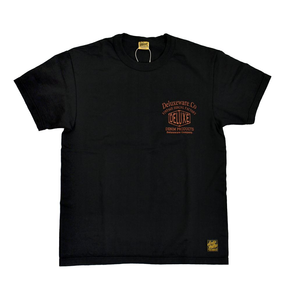 デラックスウエア (DELUXEWARE) DELUXEWARE 半袖プリントTシャツ BRGD-253 BLACK