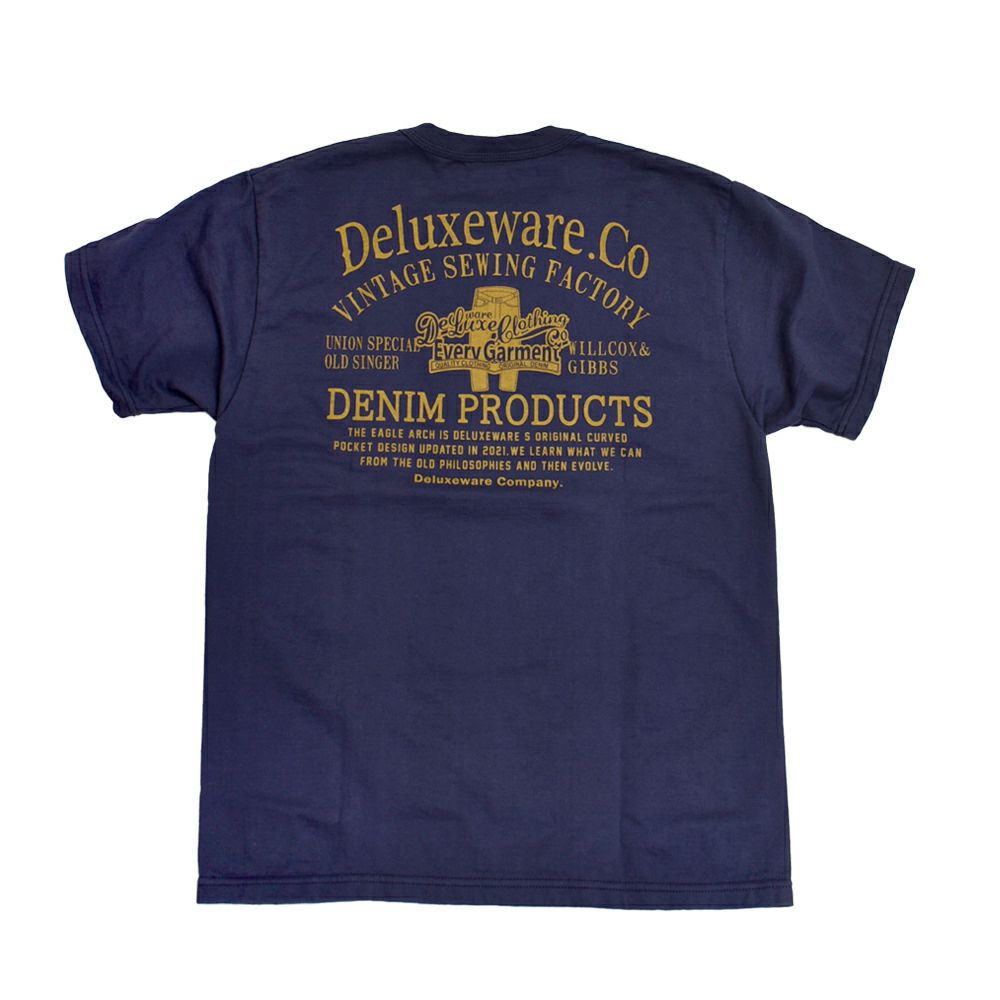 デラックスウエア (DELUXEWARE) DELUXEWARE 半袖プリントTシャツ BRGD-253 60PURPLE