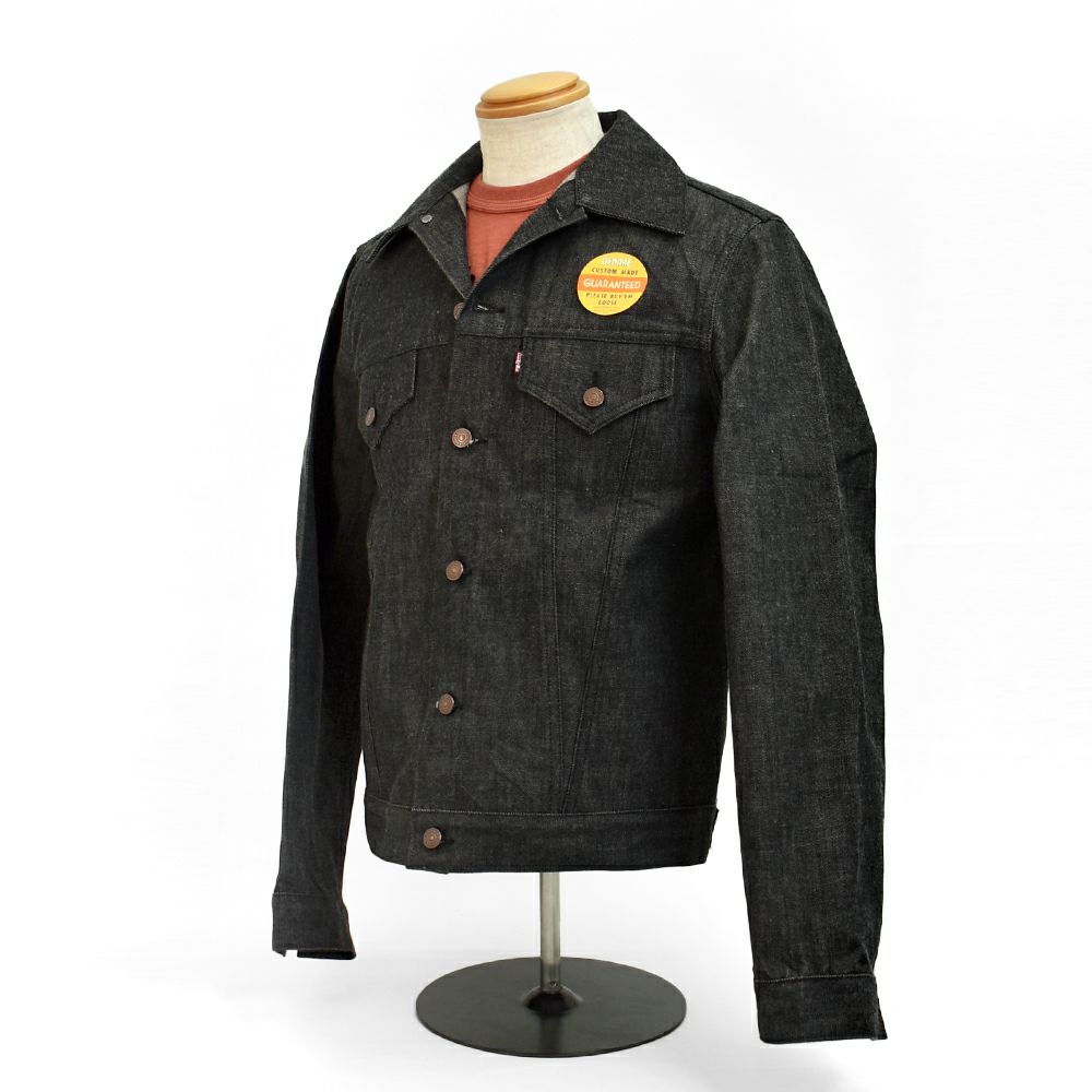 ドゥニーム (DENIME) Lot 233-66B (3RD TYPE) BLACK DENIM デニムジャケット ジージャン サードモデル