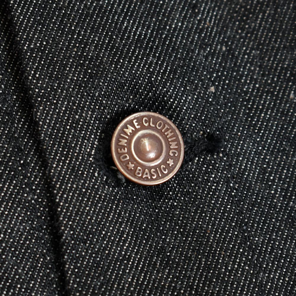 ドゥニーム (DENIME) Lot 233-66B (3RD TYPE) BLACK DENIM デニムジャケット ジージャン サードモデル