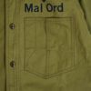 フリーホイーラーズ (FREEWHEELERS) -Mal Ord- Blystone MECHANIC SHIRT 1930s~ STYLE WORK CLOTHING Vintage Style Military Weather LIGHT KHAKI OLIVE メカニックシャツ 長袖プリントシャツ 2523004