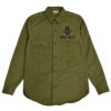 フリーホイーラーズ (FREEWHEELERS) -Mal Ord- Blystone MECHANIC SHIRT 1930s~ STYLE WORK CLOTHING Vintage Style Military Weather LIGHT KHAKI OLIVE メカニックシャツ 長袖プリントシャツ 2523004 LIGHT KHAKI OLIVE