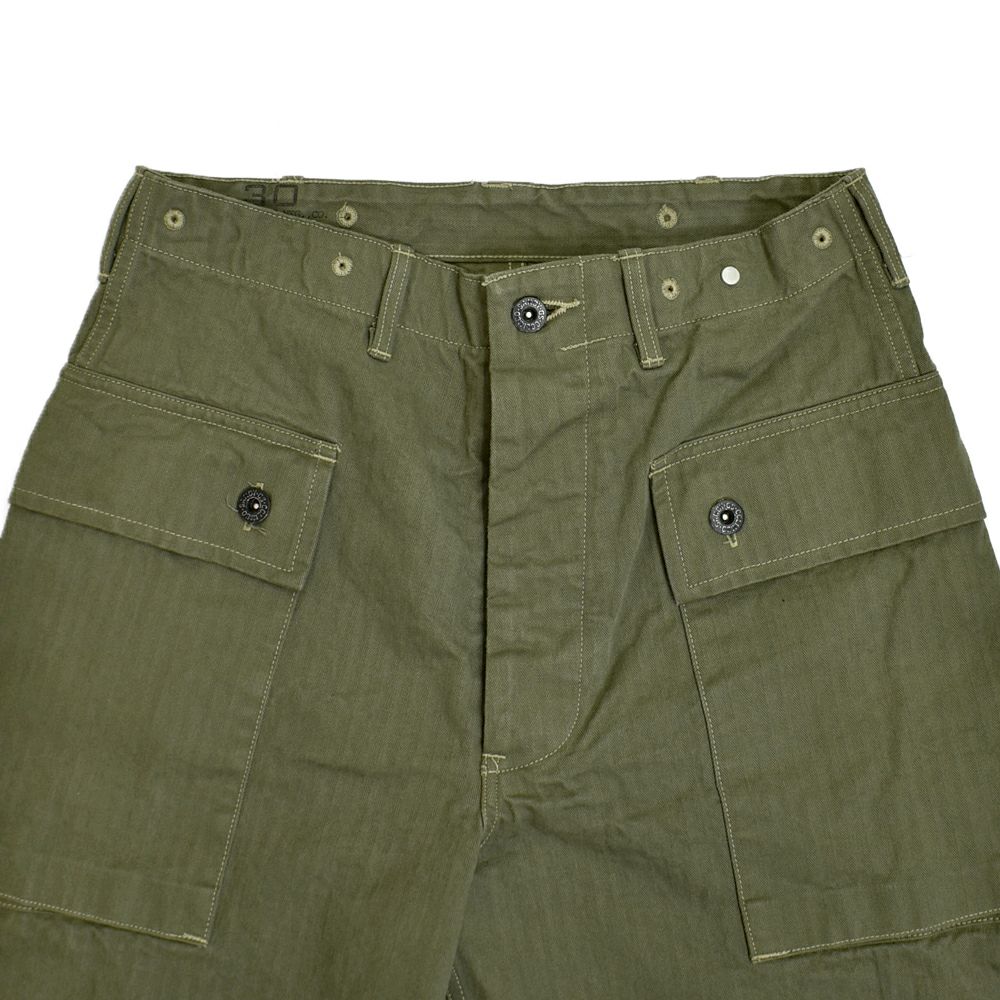 コリンボ (COLIMBO) USMC P-44 HBT UTILITY TROUSERS =PLAIN= トレンチディガー ヘリンボントラウザース モンキーパンツ ZA-0212