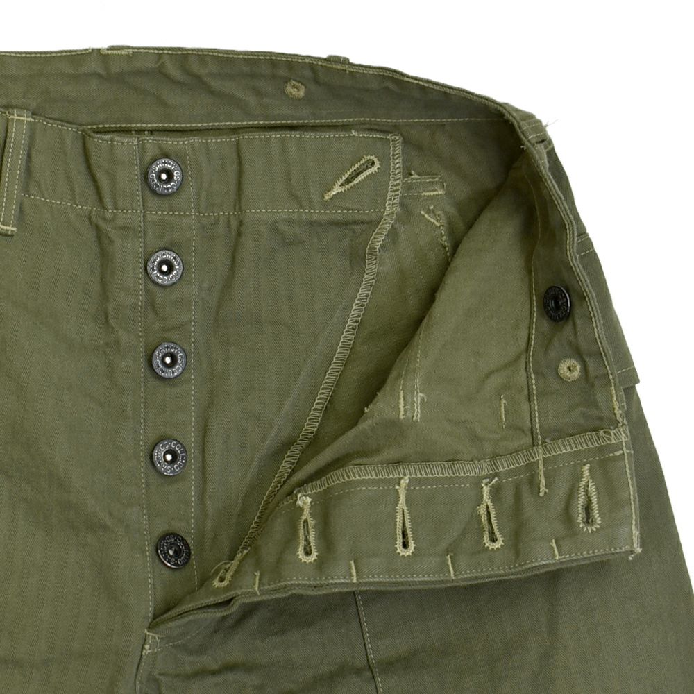 コリンボ (COLIMBO) USMC P-44 HBT UTILITY TROUSERS =PLAIN= トレンチディガー ヘリンボントラウザース モンキーパンツ ZA-0212