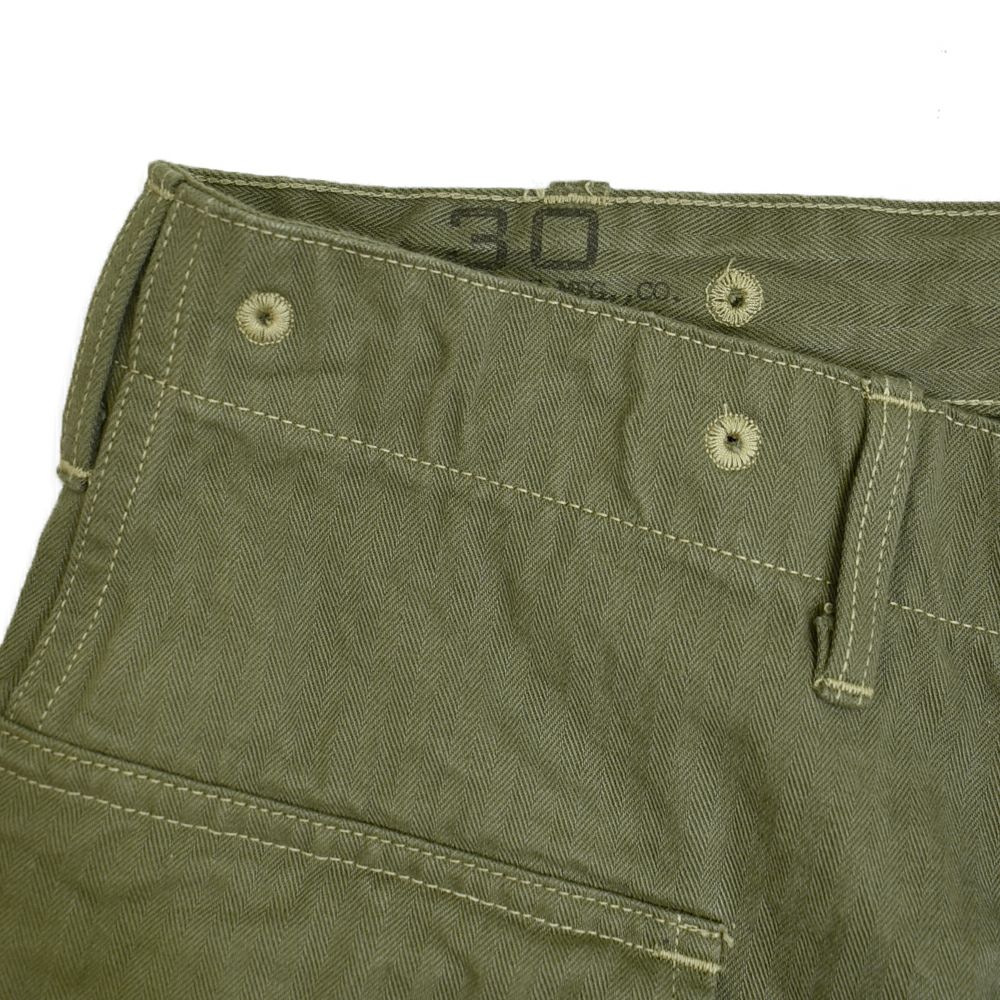 コリンボ (COLIMBO) USMC P-44 HBT UTILITY TROUSERS =PLAIN= トレンチディガー ヘリンボントラウザース モンキーパンツ ZA-0212