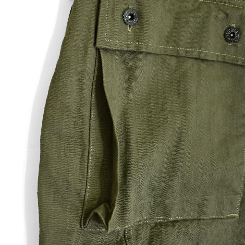 コリンボ (COLIMBO) USMC P-44 HBT UTILITY TROUSERS =PLAIN= トレンチディガー ヘリンボントラウザース モンキーパンツ ZA-0212