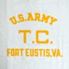 ウエアハウス (WAREHOUSE) Lot 4601 FORT EUSTIS 半袖プリントTシャツ フロッキープリント 4601