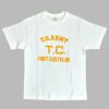 ウエアハウス (WAREHOUSE) Lot 4601 FORT EUSTIS 半袖プリントTシャツ フロッキープリント 4601 オフ