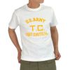 ウエアハウス (WAREHOUSE) Lot 4601 FORT EUSTIS 半袖プリントTシャツ フロッキープリント 4601