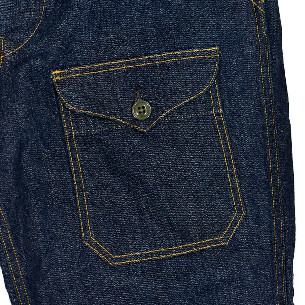 フリーホイーラーズ (FREEWHEELERS) -S-8 AVIATORS' TROUSERS- 1930~1940s MILITARY IMAGE FLIGHT ENGINEER TROUSERS Vintage Style 10.5oz Indigo Denim アビエイターズトラウザーズ アビエイターパンツ デニムミリタリーパンツ 2522006
