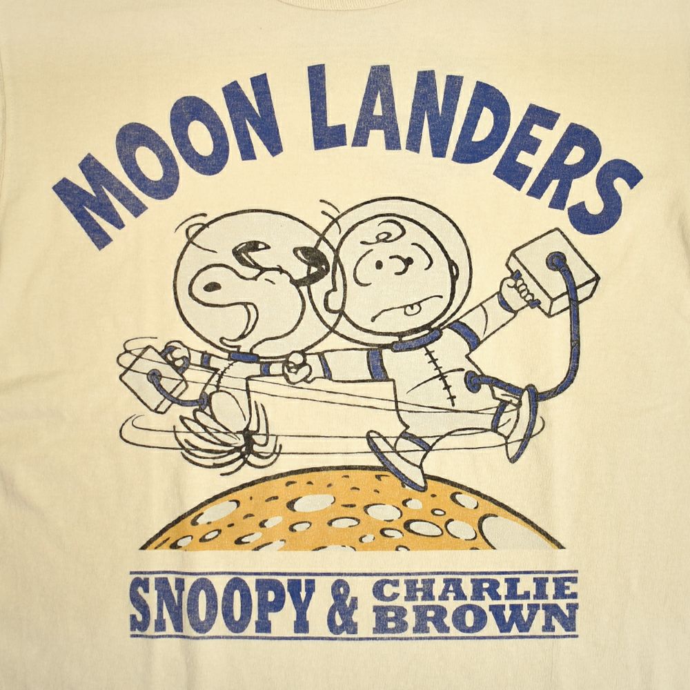 トイズマッコイ (TOYS McCOY) SNOOPY TEE -MOON LANDERS- 半袖プリントTシャツ スヌーピー TMC2538