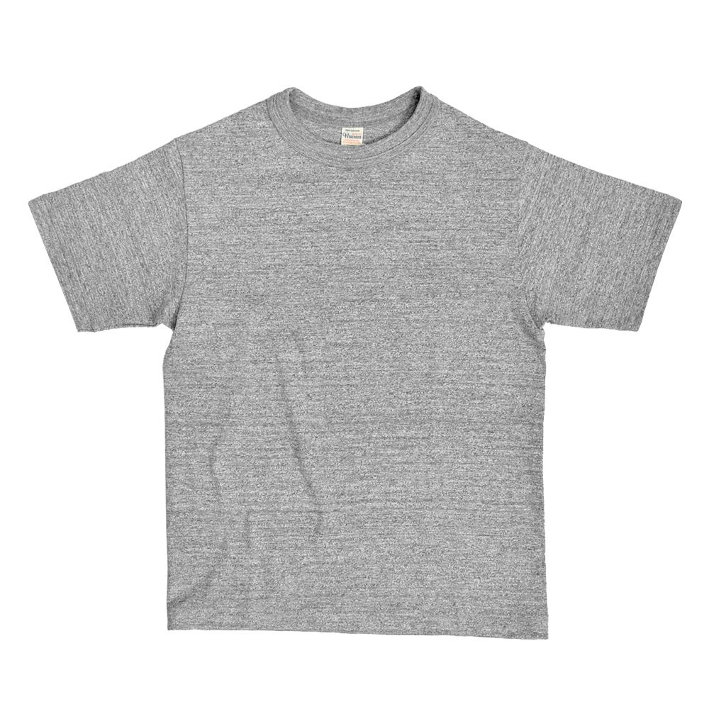 ウエアハウス (WAREHOUSE) Lot 4601 無地 半袖無地Tシャツ 4601 杢グレー