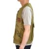 フリーホイーラーズ (FREEWHEELERS)FREEWHEELERS SPEED DIVISION -Throttle Racing- SUPPORT CREW SPEED ENGINEER SLEEVELESS COAT KHAKI コットンベスト アビエイターベスト 2521009