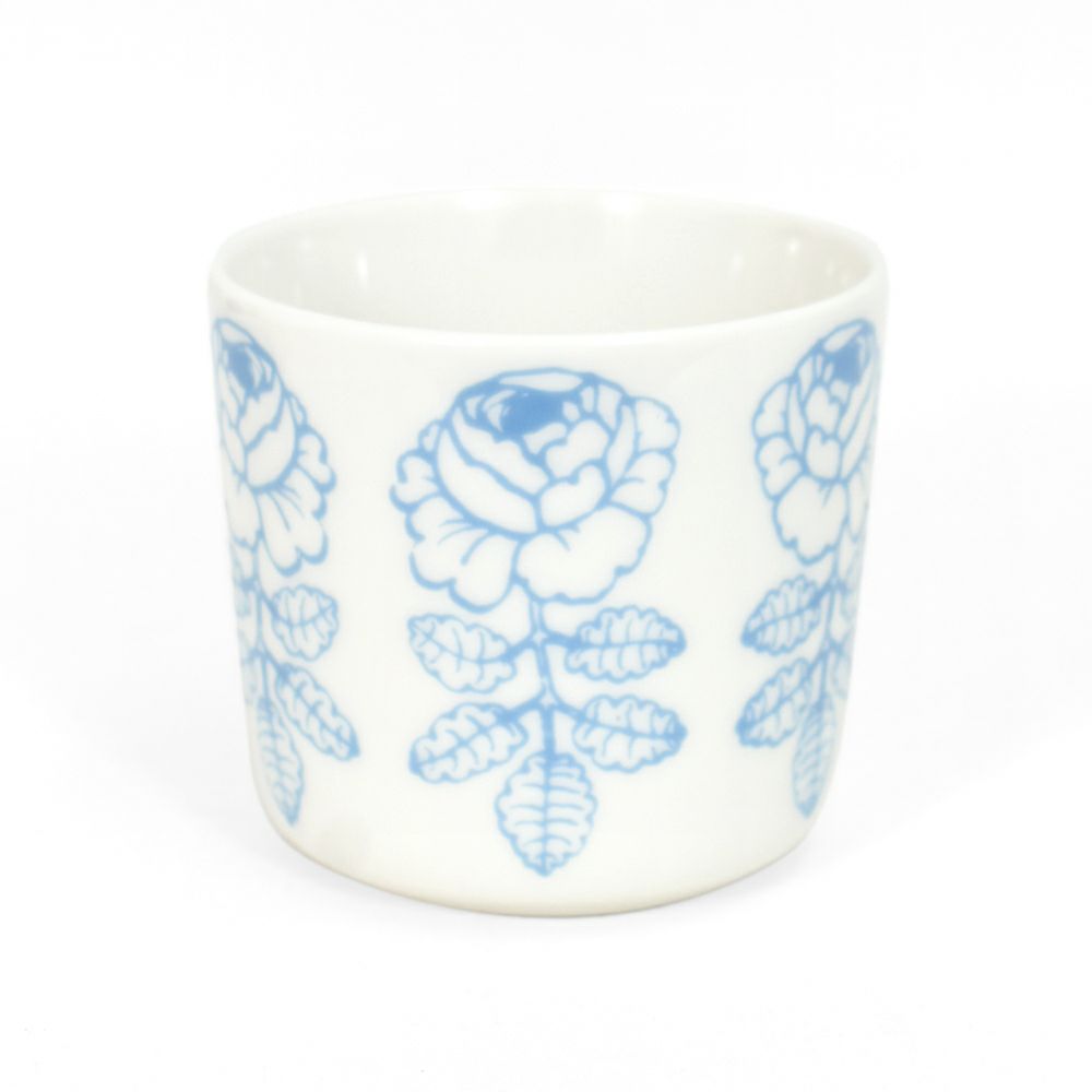 マリメッコ (marimekko) Vihkiruusu コーヒーカップセット (ハンドルなし) 食器 2個セット ギフトボックス ペア 持ち手なし ヴィヒキルース ウェディングローズ 200ml 52259-4-74961 52259474961