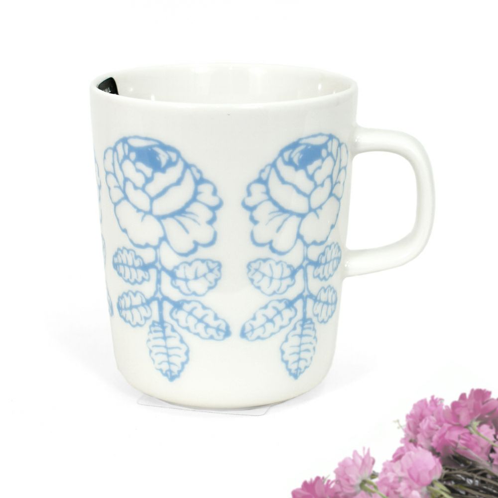 マリメッコ (marimekko) Vihkiruusu マグカップ 250ml 食器 ギフト ヴィヒキルース ウエディングローズ 52259-4-74788 52259474788