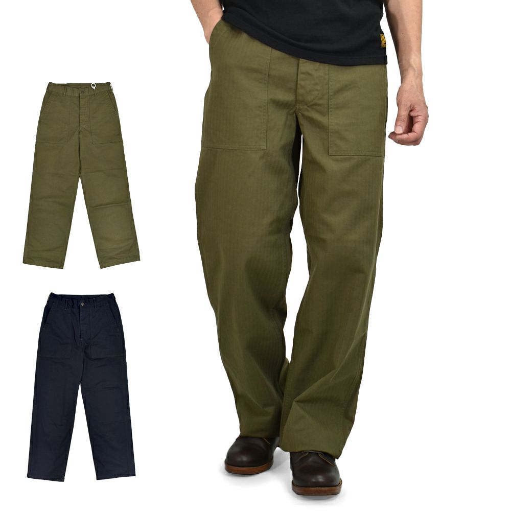 コリンボ (COLIMBO) 50'S ARMY UTILITY TROUSERS =FORT KNOX= -PLAIN- フォートノックス ベイカーパンツ ユーティリティーパンツ ZA-0206