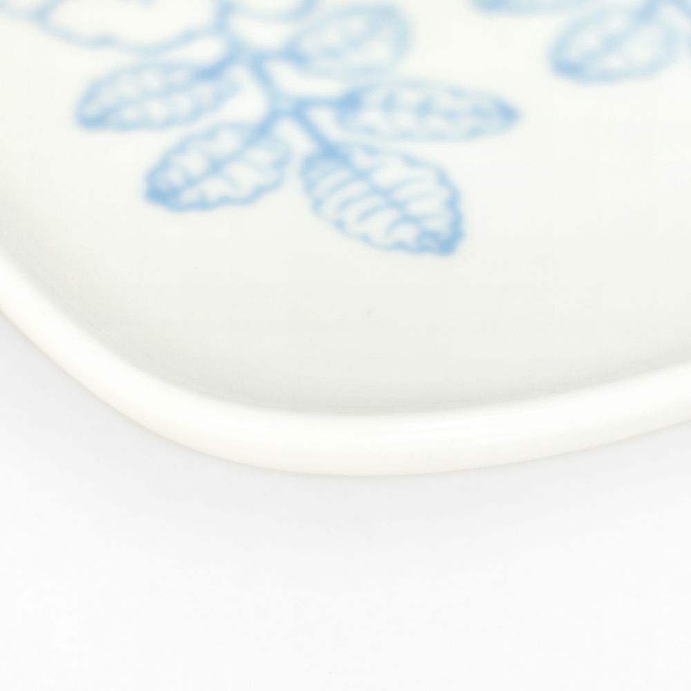 マリメッコ (marimekko) Vihkiruusu プレート 12×15cm 食器 ギフト ヴィヒキルース ウエディングローズ プレート お皿 52259-4-74791 52259474791