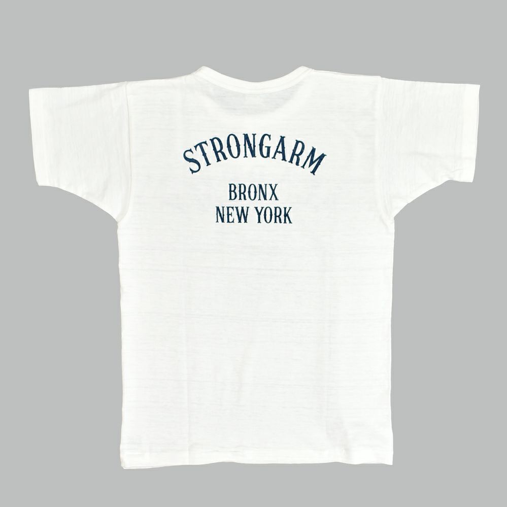 JOHN GLUCKOW (ジョングラッコー) Lot JG-CS06 Academy Beer Distributors T 半袖プリントTシャツ オフ